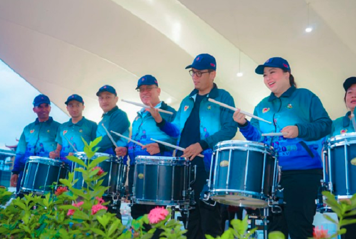 Api Semangat Porkot Medan XV, Rico Waas Dorong Atlet Tunjukkan Prestasi