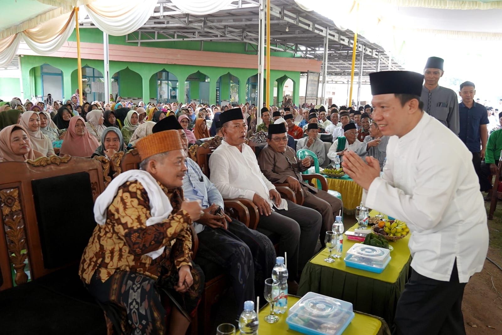 Pemprov Lampung Dorong Penguatan Spiritual Keagamaan dan Moral Masyarakat Lewa Haul Syaikh Abdul Qodir Al-Jailani