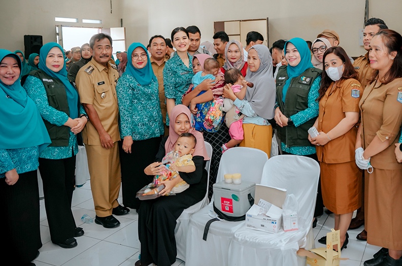 PKK Pusat Apresiasi Keberhasilan PKK Sumut Tekan Angka Zero Dose di Binjai
