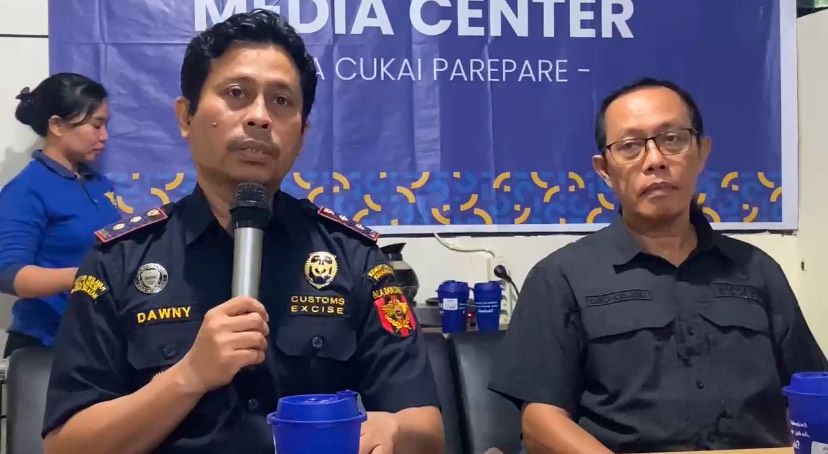 Hingga Triwulan Ketiga 2025, Bea Cukai Parepare Selamatkan Rp1,7 Miliar dari Rokok dan Minuman Beralkohol Ilegal
