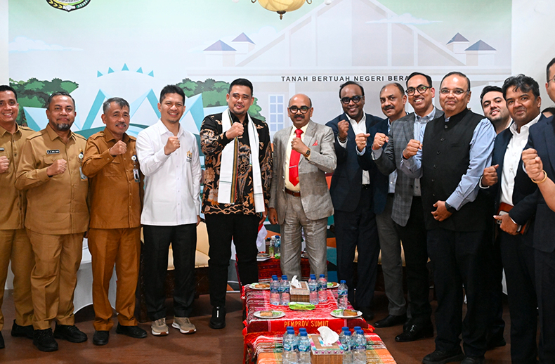 Bobby Nasution Sambut Baik Rencana Investasi India di Sumatera Utara