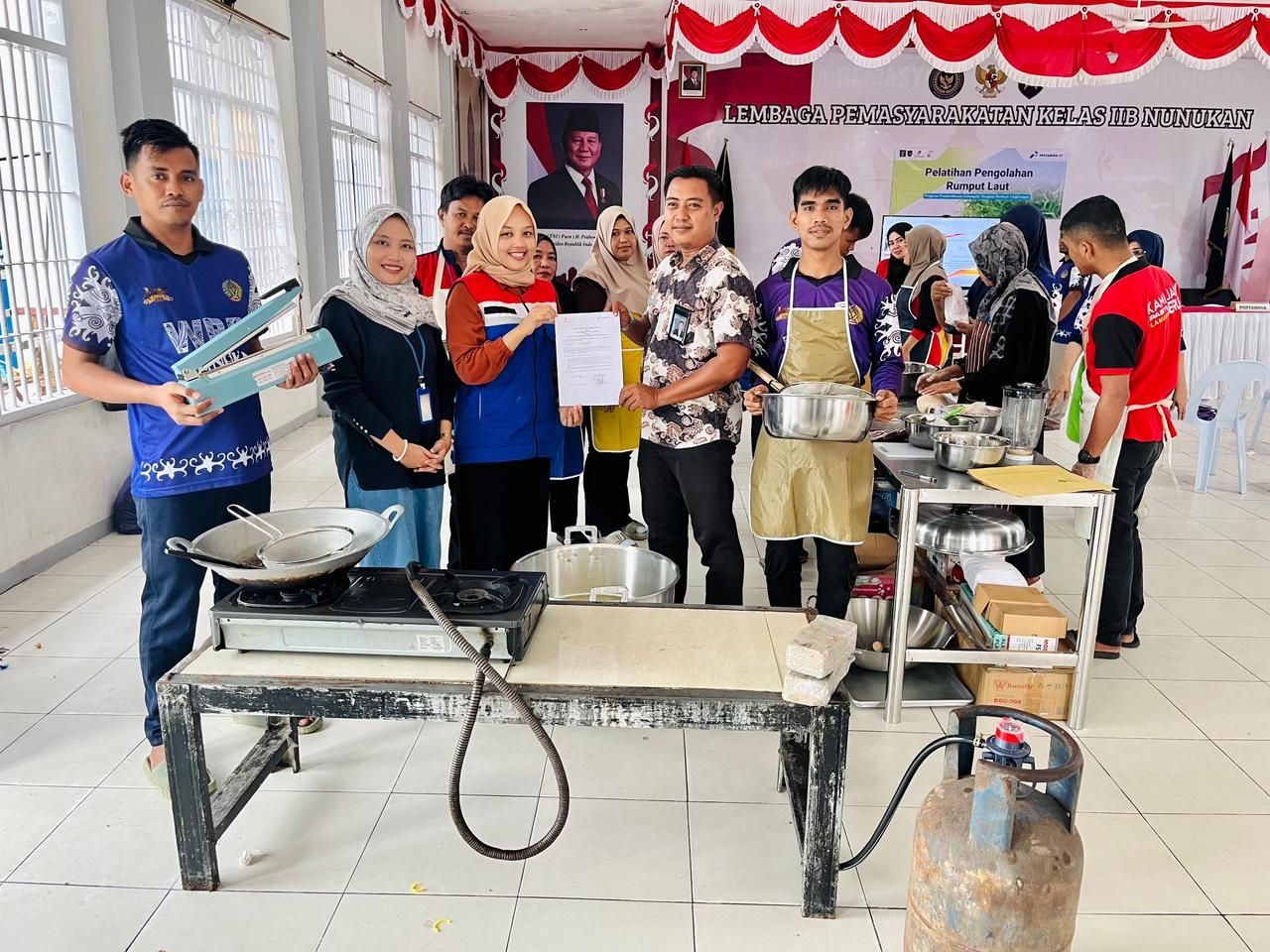 PT Pertamina EP Tarakan Field Dukung Kelompok Marginal di Daerah 3T Melalui Pelatihan Bagi Warga Binaan Pemasyarakatan