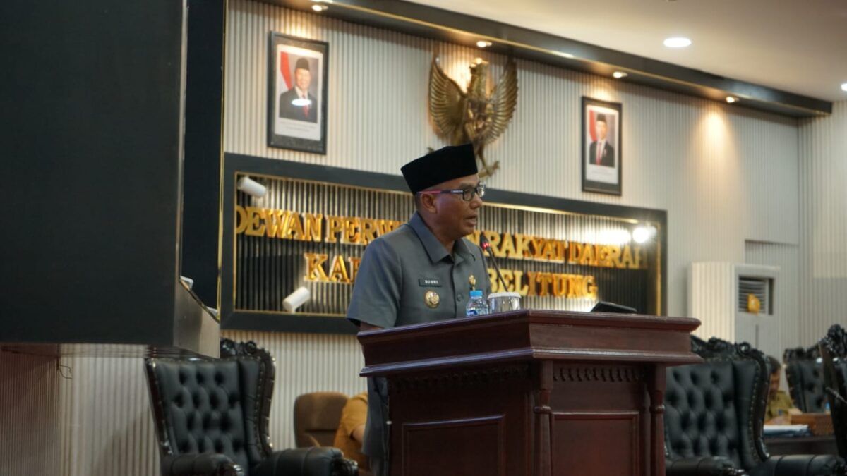 Bupati Belitung Sampaikan Proyeksi PAD Tahun 2025 dan 2026 Kepada Legislatif, Ungkap Alasan Menurunnya PAD