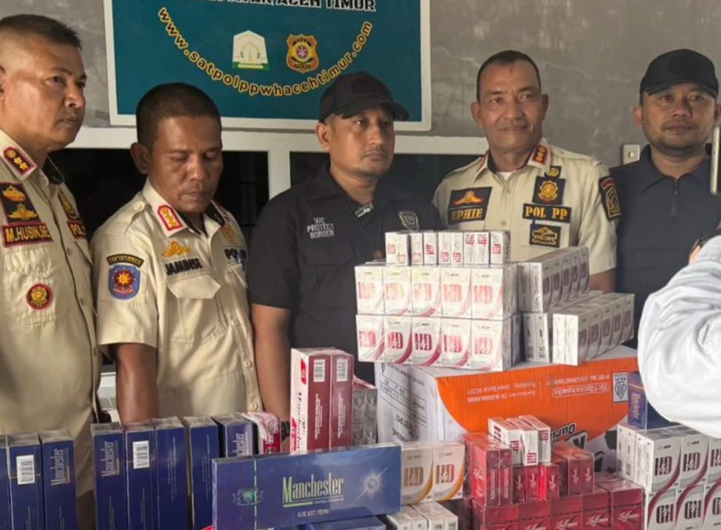 Bea Cukai Langsa Gempur Rokok Ilegal, 14 Ribu Batang Tanpa Cukai Disita!
