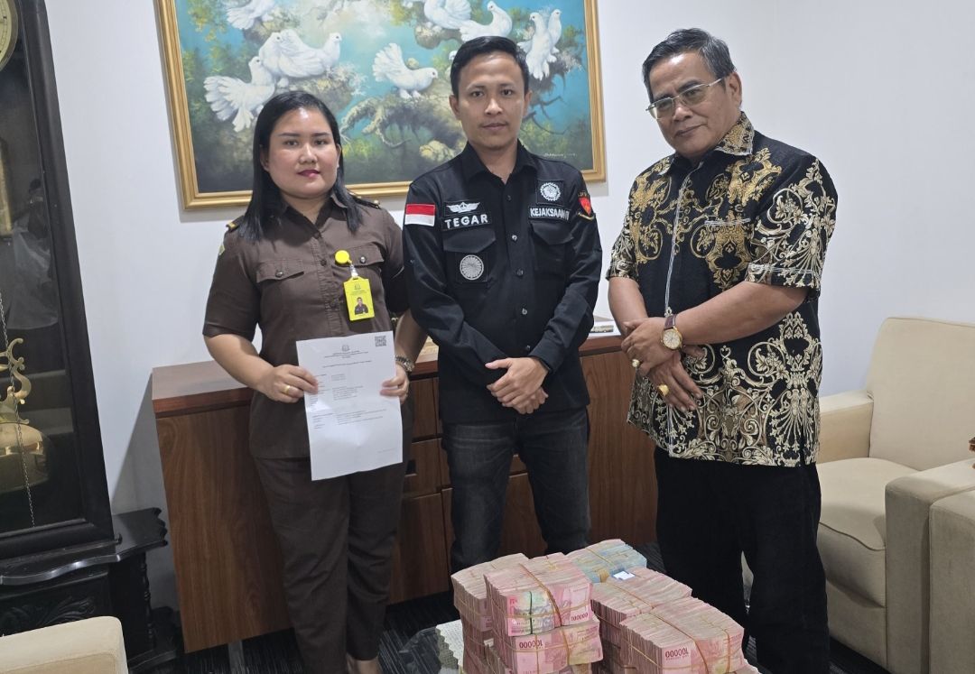 Terpidana Kasus Korupsi di Lampung Kembalikan Uang Kerugian Negara Rp 1,5 Miliar