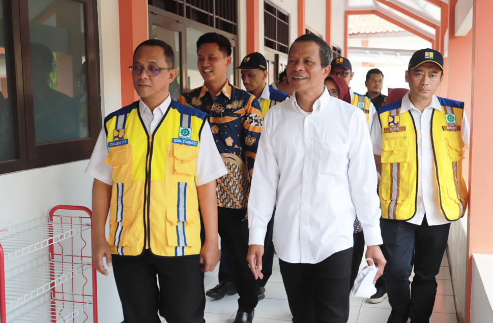Dirjen Prasarana Strategis Tinjau Proyek Penting di Kebumen
