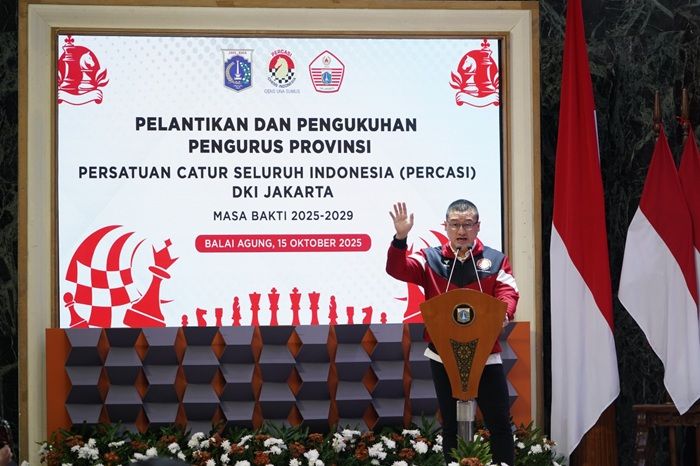 Resmi Dilantik Jadi Ketum Percasi DKI, Kenneth Targetkan Tambah Juara Catur