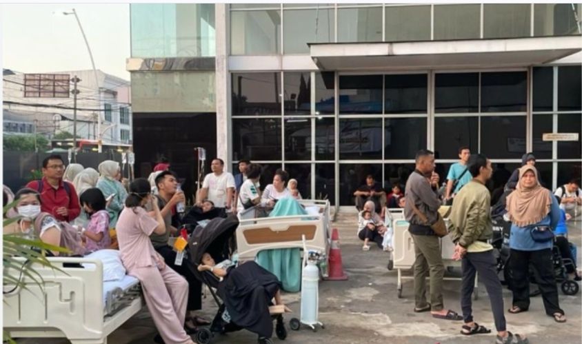 RS Hermina Bekasi Kebakaran diduga Akibat Arus Pendek Listrik, Dipastikan Tak Ada Korban