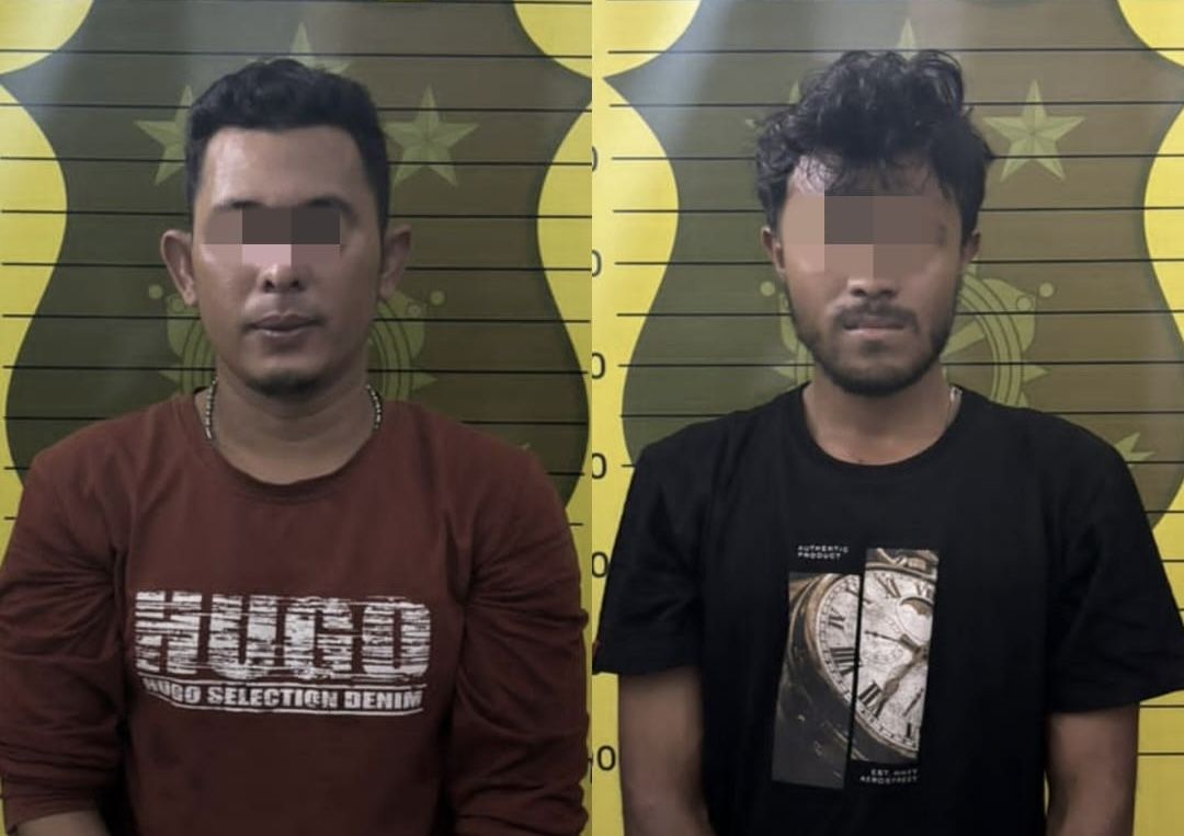 Dua Pria Diciduk Polisi Usai Curi Tiang Lampu Jalan di Sabang