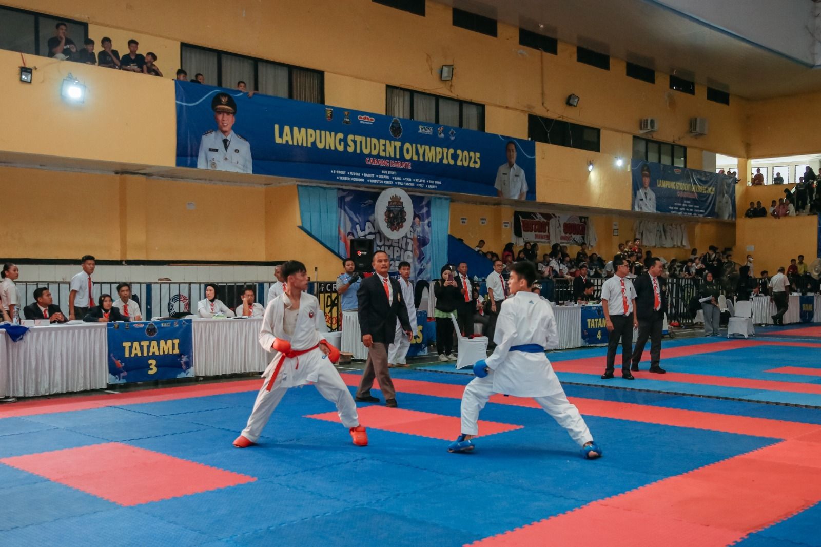 Lampung Student Olympic 2025 Cabang Karate Digelar, Ajang Cari Atlet Muda Berbakat