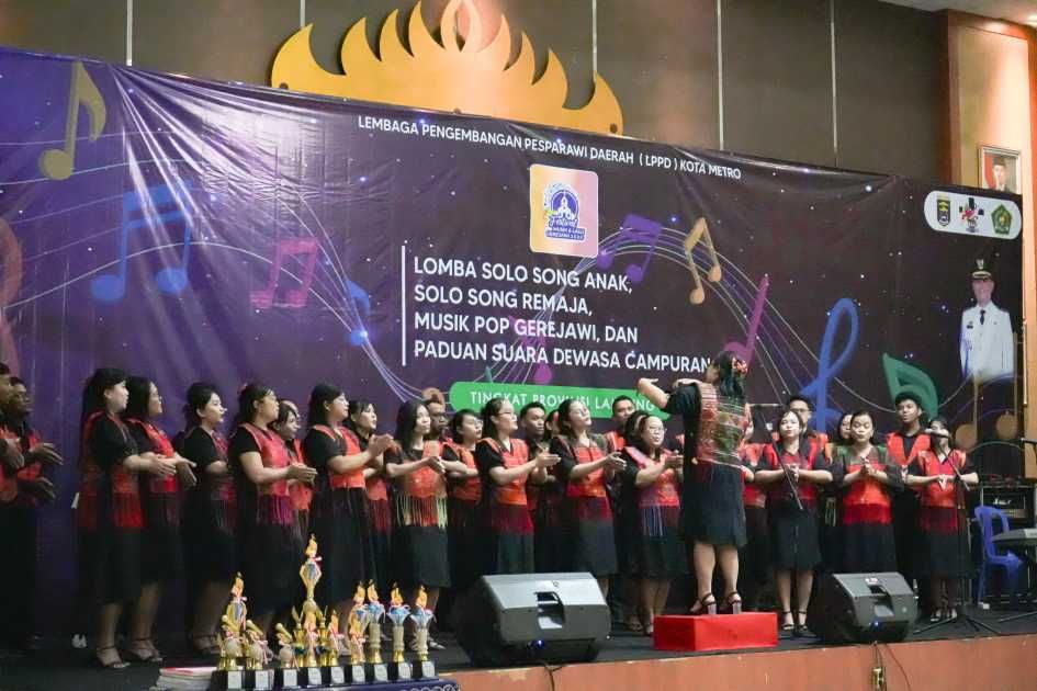 Festival Musik dan Lagu Gerejawi di Metro, Wujud Nyata Perkuat Nilai Budaya Religius dan Toleransi