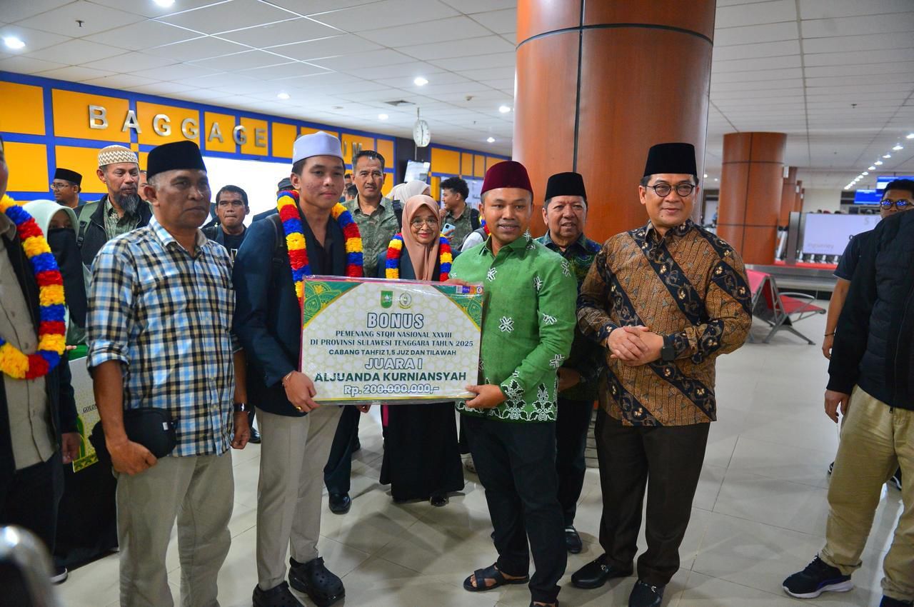 Gubernur Riau Sambut Kafilah STQH Berprestasi: “Kami Bangga, Riau Negeri Para Pecinta Al-Qur’an”