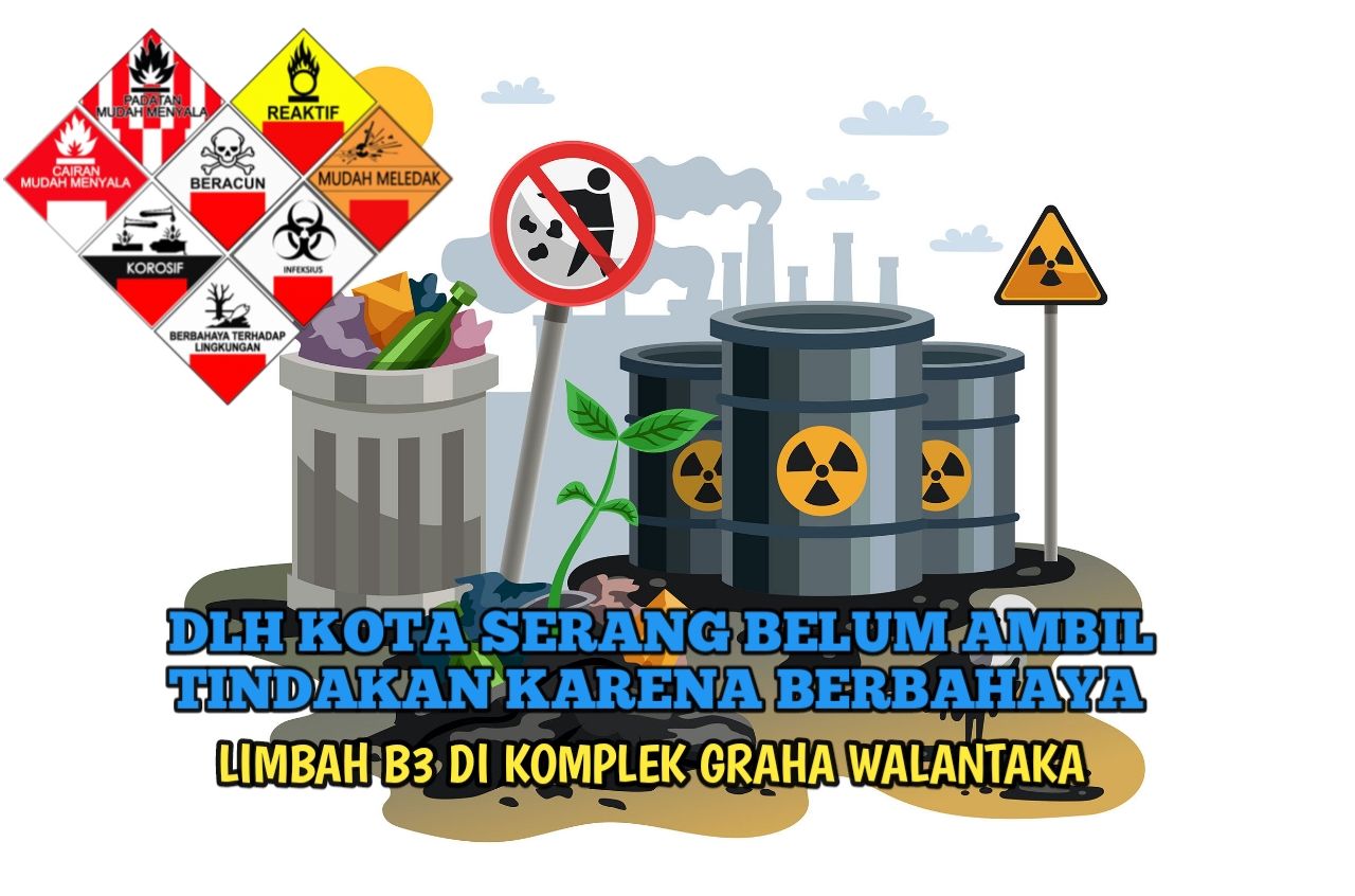 Temuan Limbah Medis Belum Di Angkut DLH Kota Serang Karena Harus Pihak Yang Memiliki Izin
