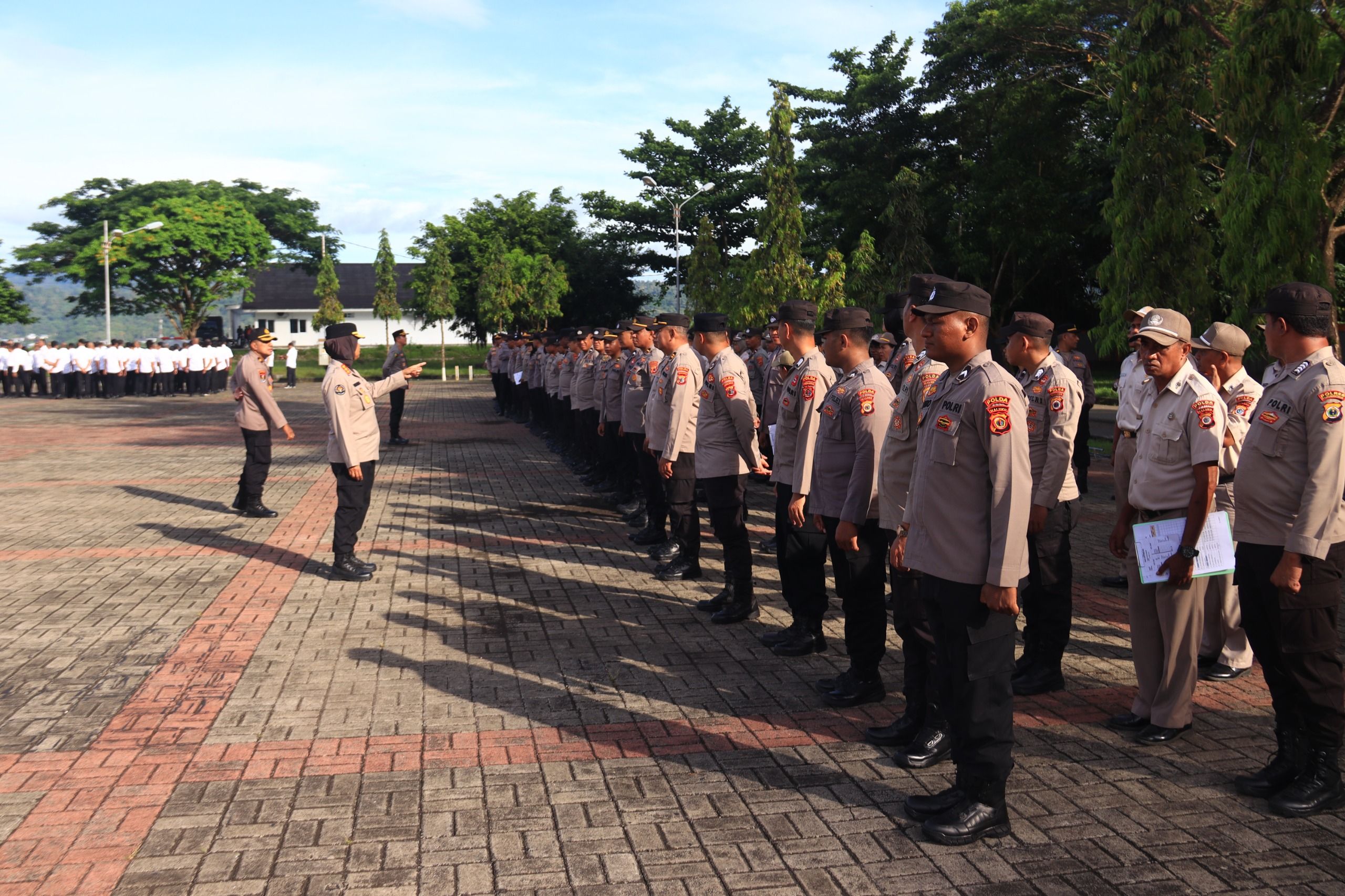 Apel Siaga Polda Maluku: Komitmen Jaga Stabilitas dan Dukung Program Nasional