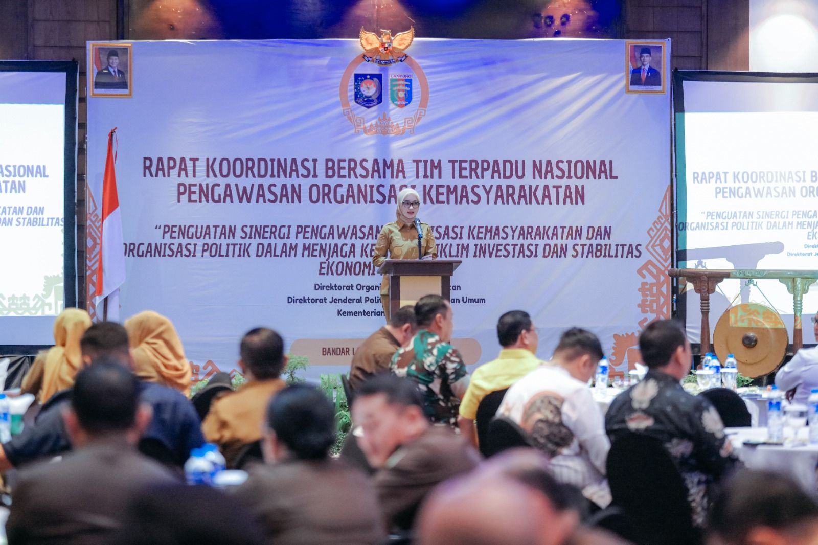Pengawasan Ormas di Lampung Diperkuat untuk Jaga Stabilitas dan Iklim Investasi Nasional