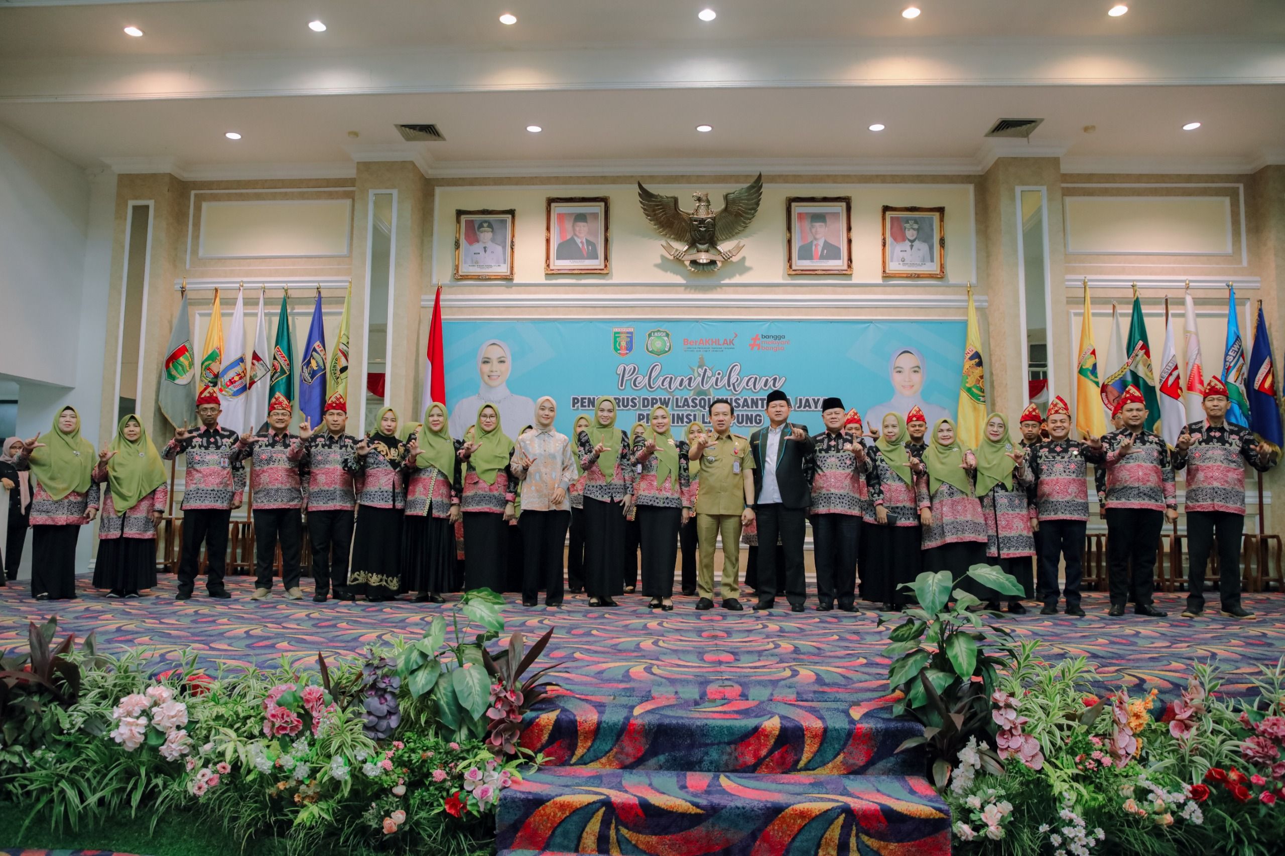 Pengurus DPW Lasqi Lampung Dilantik, Jadi Semangat Baru Pembinaan Seni Qasidah