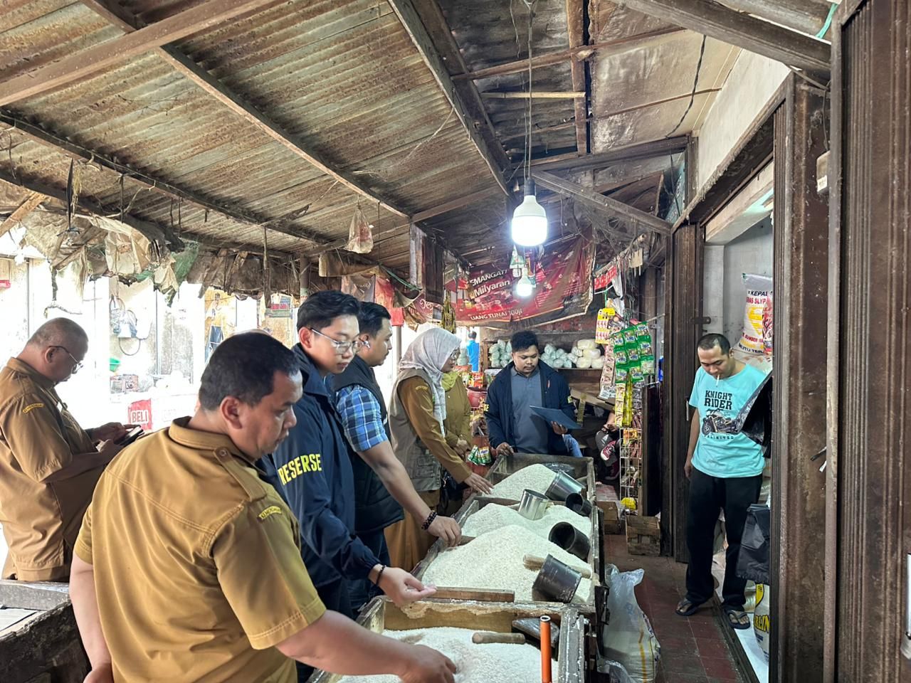 Polres Serang Bersama Pemerintah Kab.Serang Cek Harga Sembakau Antisipasi Lonjakan Harga