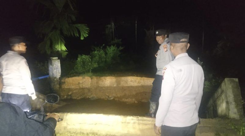 Jembatan di Aceh Jaya Ambruk Dihantam Hujan Deras, Akses Warga Terputus!