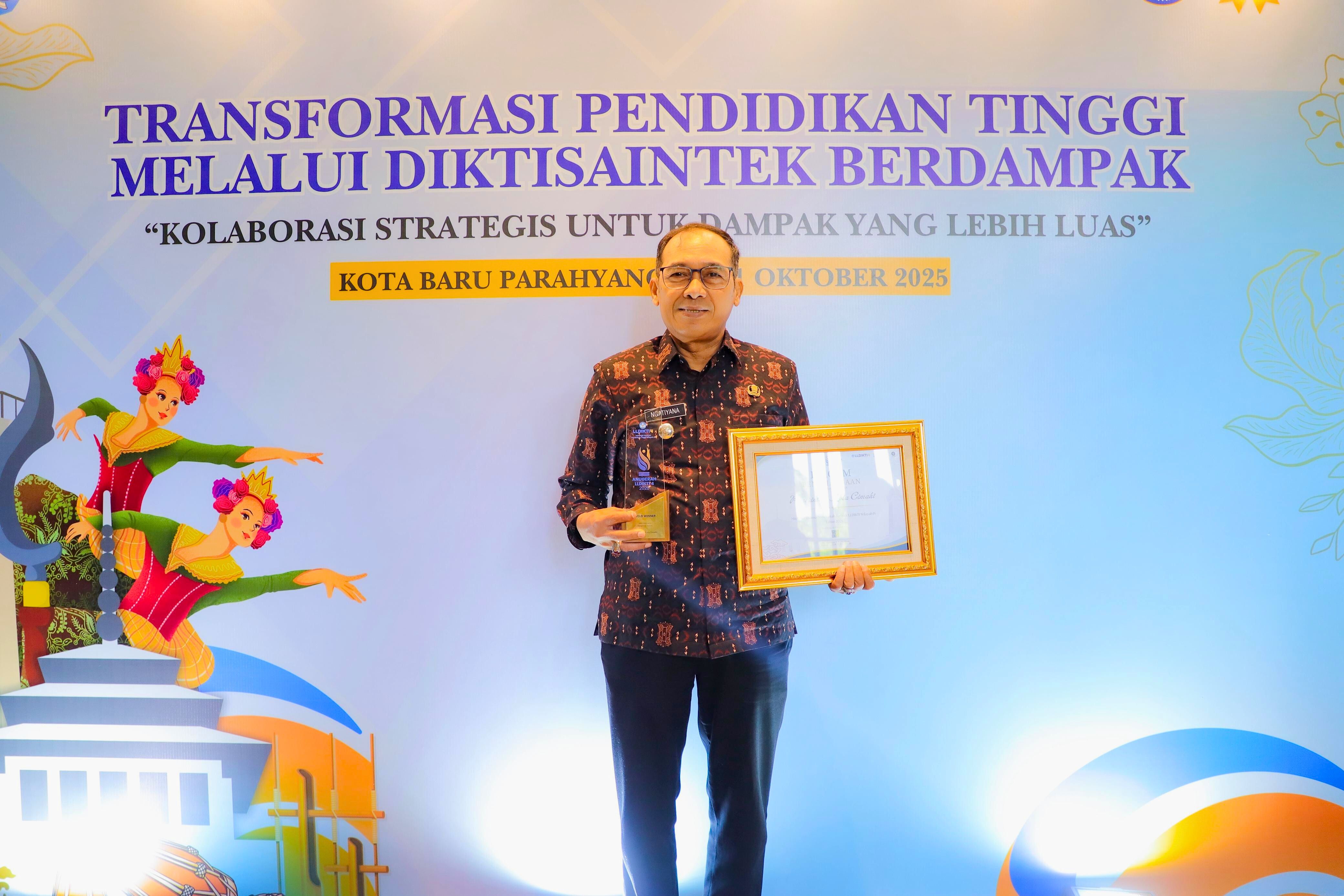 Pemkot Cimahi Raih Penghargaan Mitra Kerja Sama Terbaik dari LLDIKTI Wilayah IV