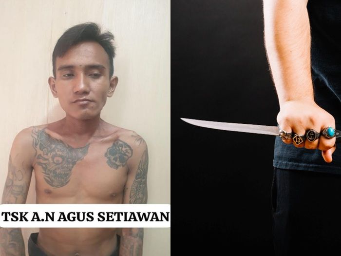 Cemburu Buta, Manusia Silver Tusuk 2 Tangan Seorang Pria di Jakarta Utara