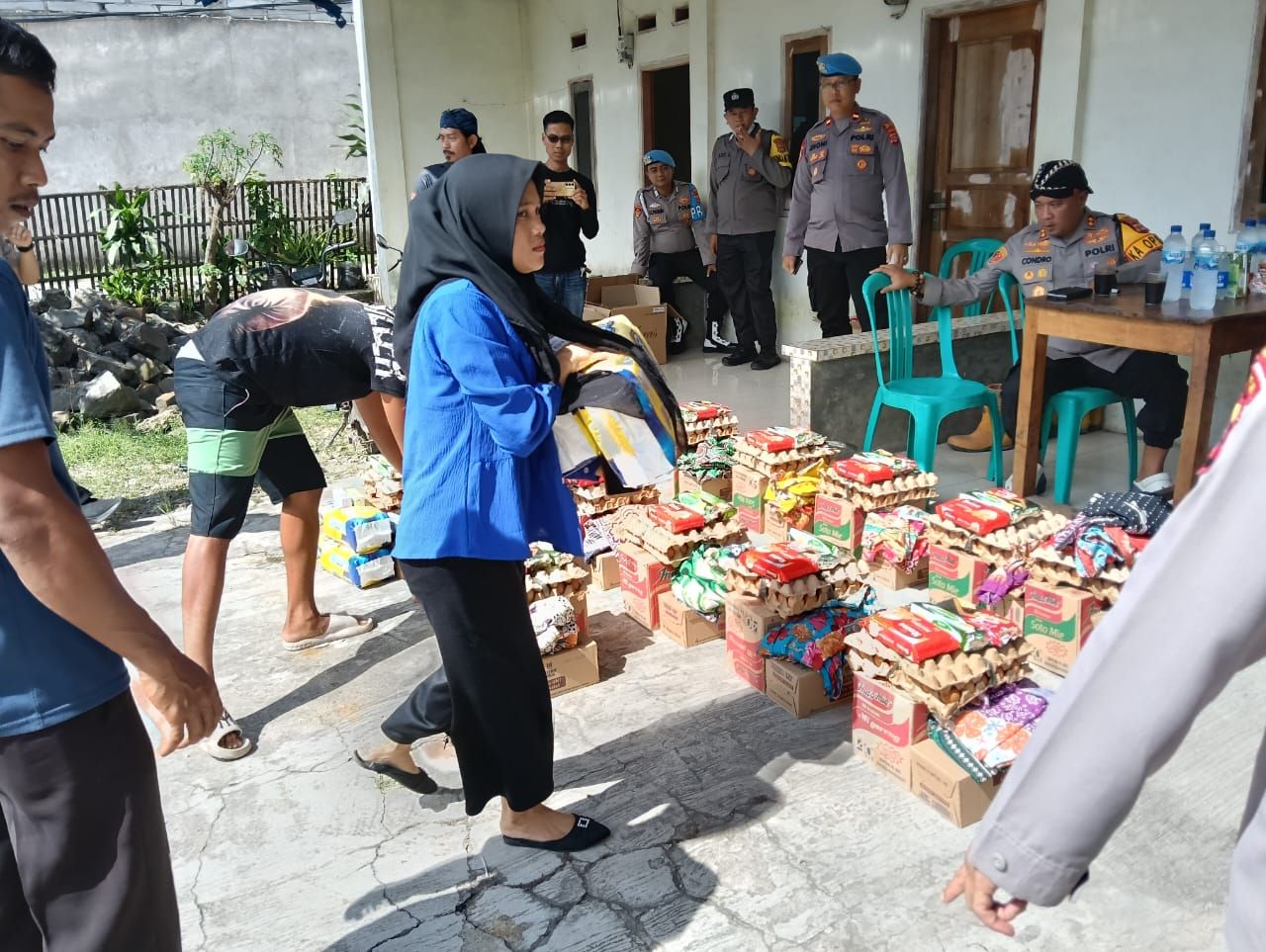 Kapolres Serang Selalu Hadir Di Tengah Tengah Warga Relokasi Paparan Radioaktif Cesium-137