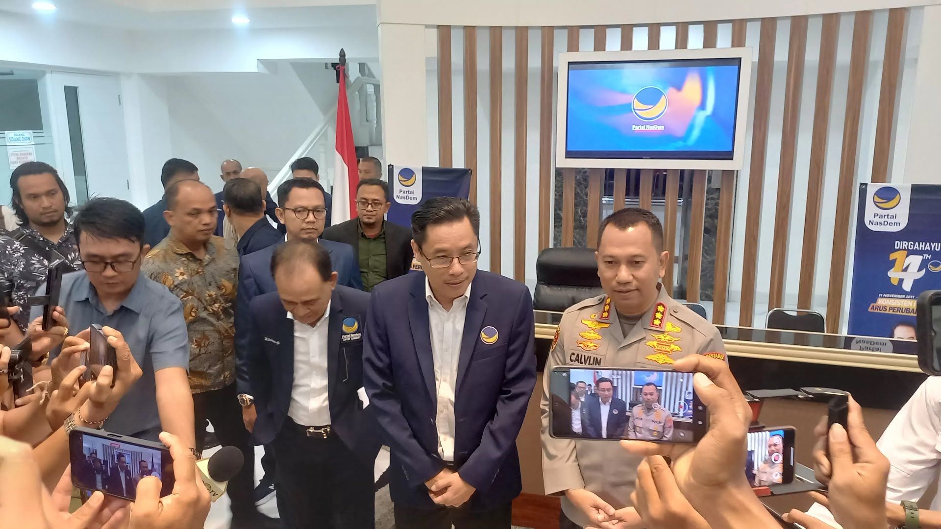 Salah Tangkap Ketua DPW NasDem Sumut, Kapolresta Kota Medan Mintak Maaf: Anggota yang Bersalah Diminta Disanksi