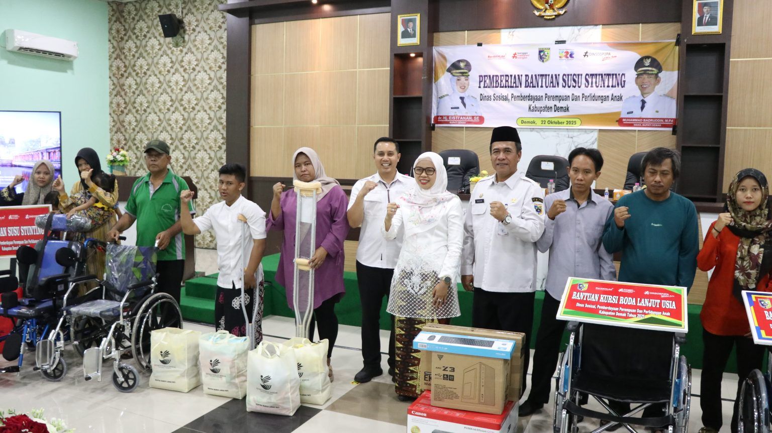 Pemkab Demak Tegaskan Komitmen Tekan Stunting dan Dukung Kelompok Rentan