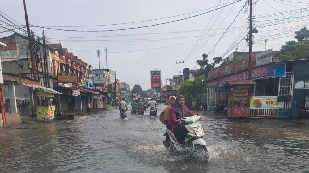 BPBD Riau Ingatkan Daerah Pekanbaru, Dumai, dan Siak Curah Hujan Mulai Meningkat