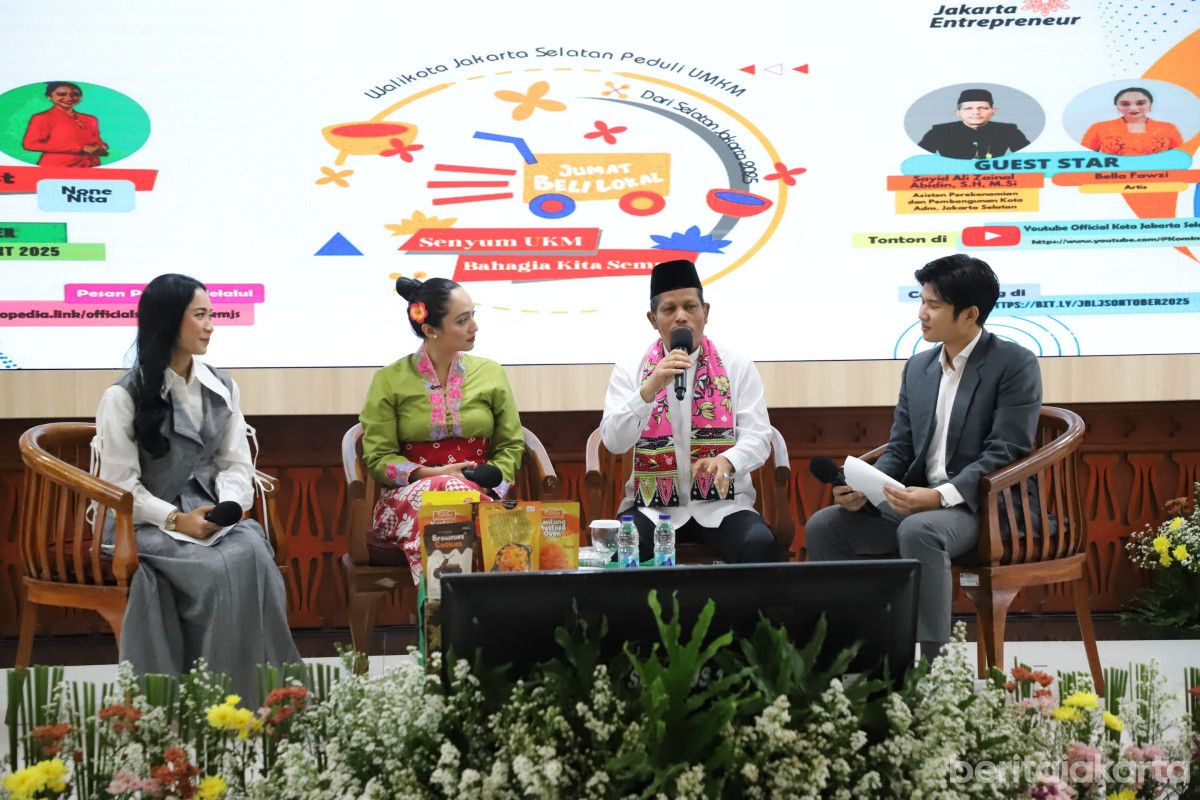 200 Produk UKM Dipasarkan di Jumat Beli Lokal Jakarta Selatan