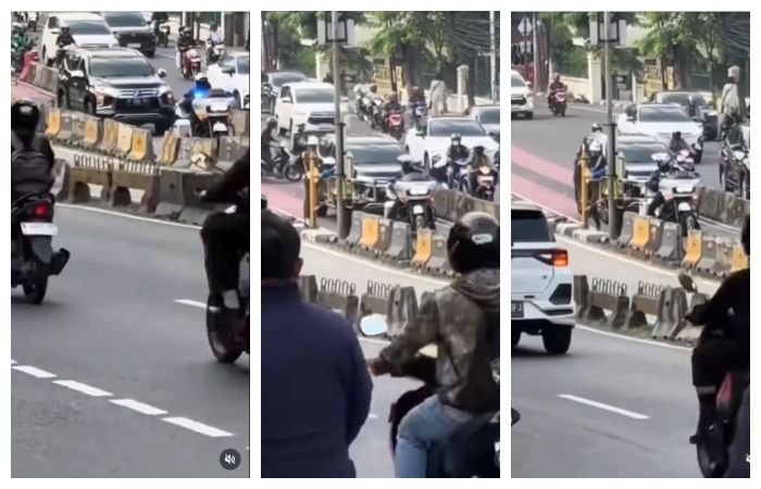 Viral Pajero dikawal Patwal Terobos Jalur Busway di Jaksel, Polda Metro Turun Tangan