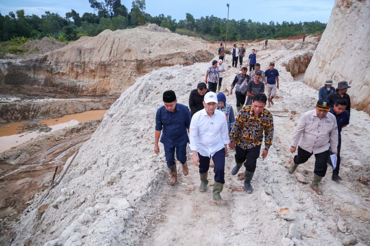 Kemenhut dan Satgas PKH Ke Banten Bahas Tambang Ilegal