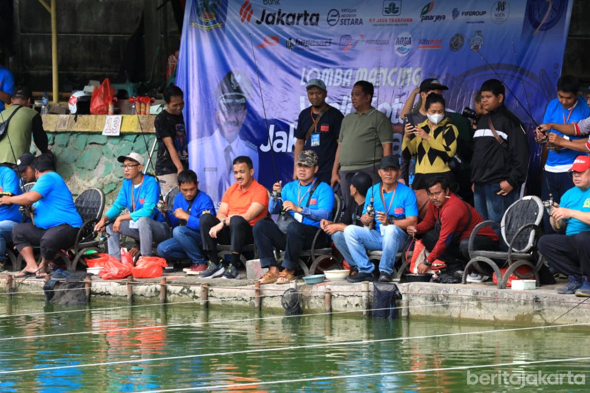 Lomba Mancing Piala Wali Kota Jaksel Cup IV, Ajang Silaturahmi dan Kebersamaan