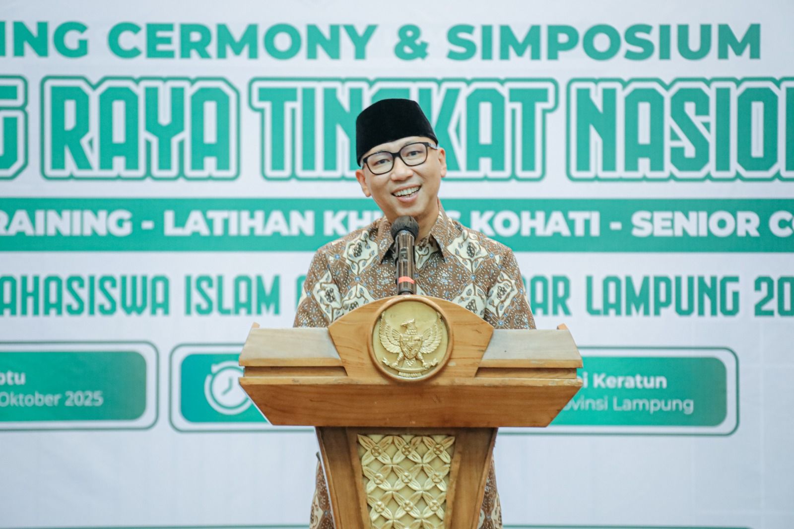 Gubernur Lampung Ajak Kader HMI Berkontribusi Dalam Mewujudkan Indonesia Emas 2045