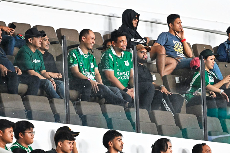 Suporter Membludak, Bobby Nasution Ingin Sepakbola Sumut Jadi Industri Menguntungkan