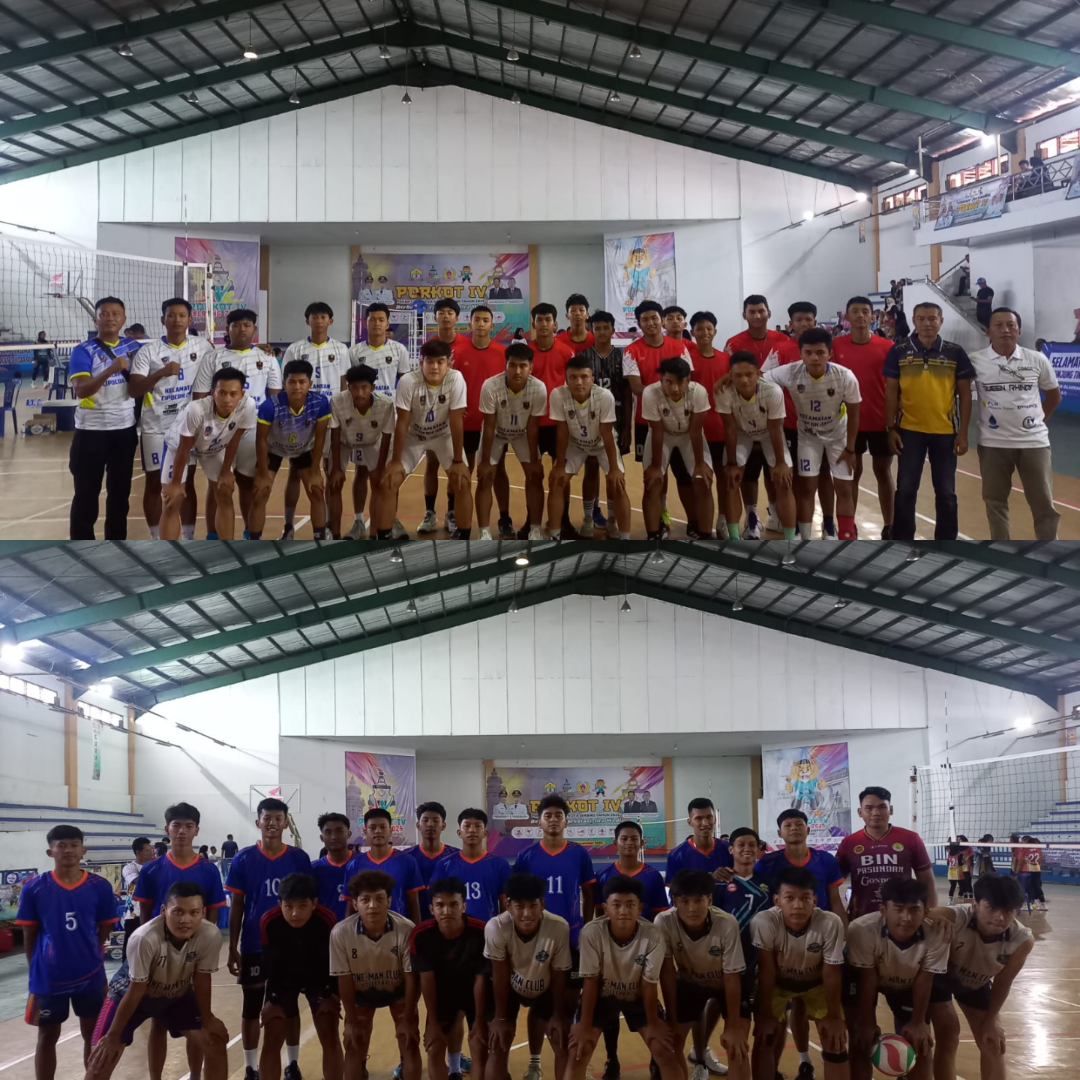 PORKOT Serang Ke IV Final Cabor Bola Voli Mempertandingkan Antara Kec.Cipocok Dengan Walantaka