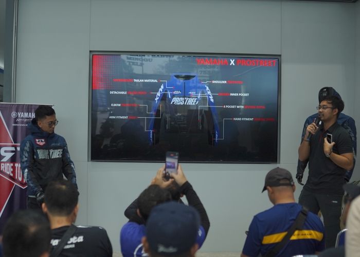 Yamaha Luncurkan Jaket MAX Prostreet Mark II, Harga Rp1,1 Jutaan