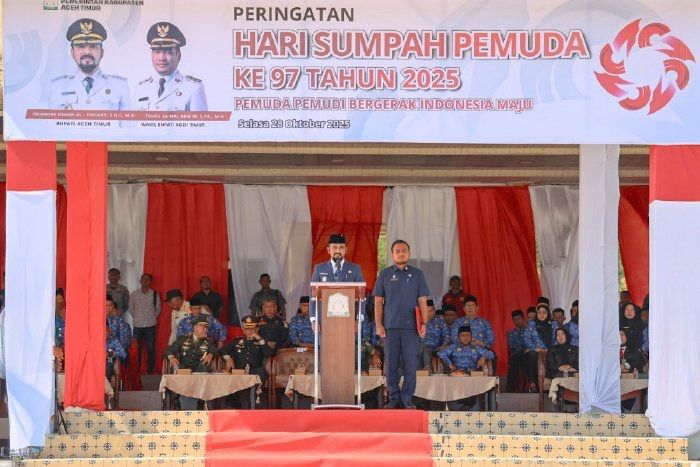 Sumpah Pemuda ke-97 di Aceh Timur, Al-Farlaky Ajak Generasi Muda Angkat Ilmu dan Kejujuran