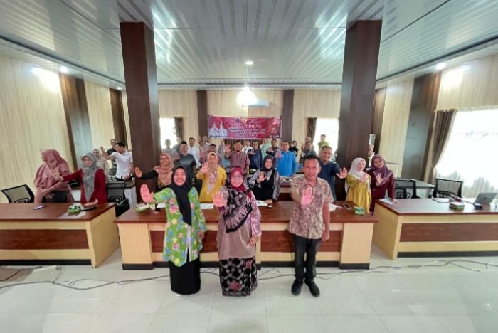 Cegah Korupsi di Kalangan ASN, Inspektorat Tanjab Barat Kumpulkan Pejabat Eselon III untuk Edukasi Gratifikasi