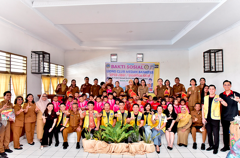 Pemprov Sumut Dukung Kolaborasi Sosial Bank DBS dan Lion Club Demi Anak Panti