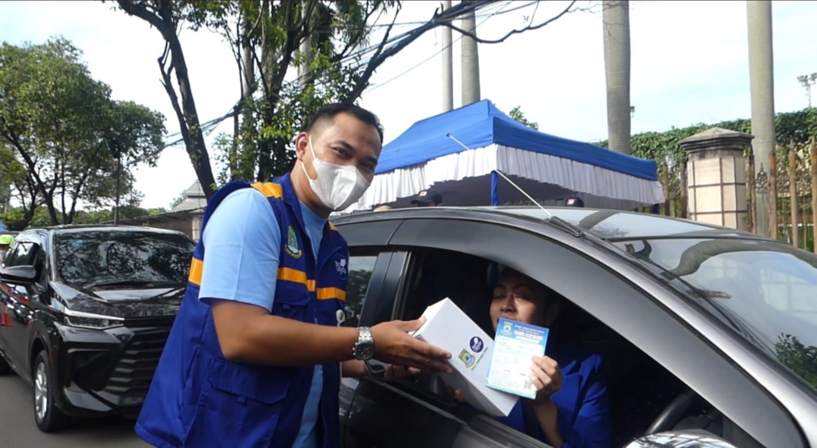 Razia Uji Emisi Untuk Program Langit Biru Kota Tangerang