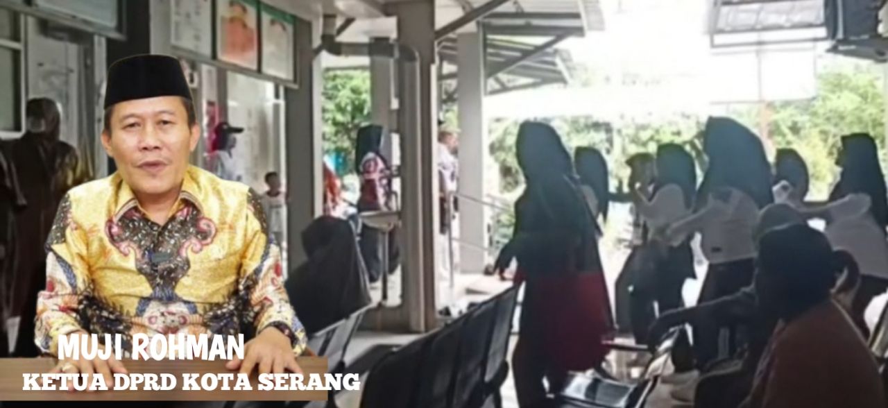 Video Senam Di Samping Masyarakat Berobat Di Puskesmas Walantaka Direspon Ketua DPRD Kota Serang