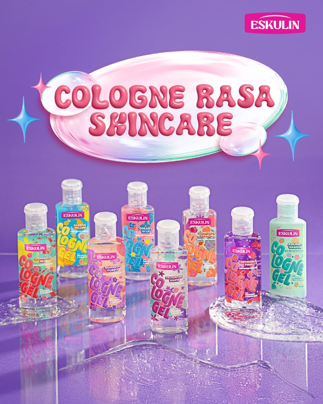 Ulang Tahun ke-25, Eskulin Hadirkan Inovasi Wewangian yang Lebih Fresh, Playful, dan Kekinian!