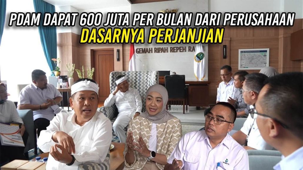 Sidak Gubernur Jabar ke Pabrik AQUA Soroti Sumber Air dan Pembayaran ke PDAM