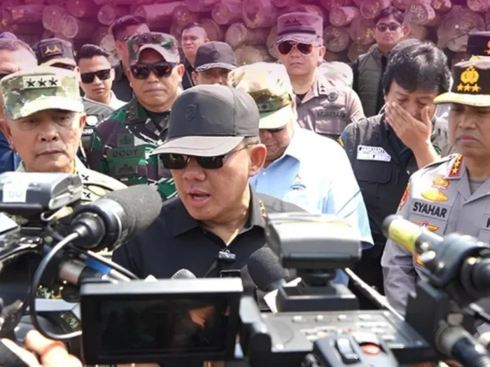 Gagalkan Penyelundupan Kayu Ilegal 4.610 Meter Kubik, Satgas PKH Bongkar Mafia Kayu Bernilai Rp230 Miliar