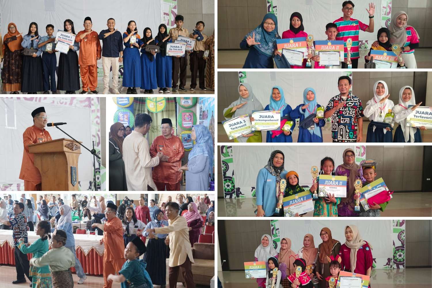 Wabup Bangka Tengah Tutup Festival Anak Hebat 2025, Dorong Tumbuhnya Generasi Kreatif dan Berkarakter