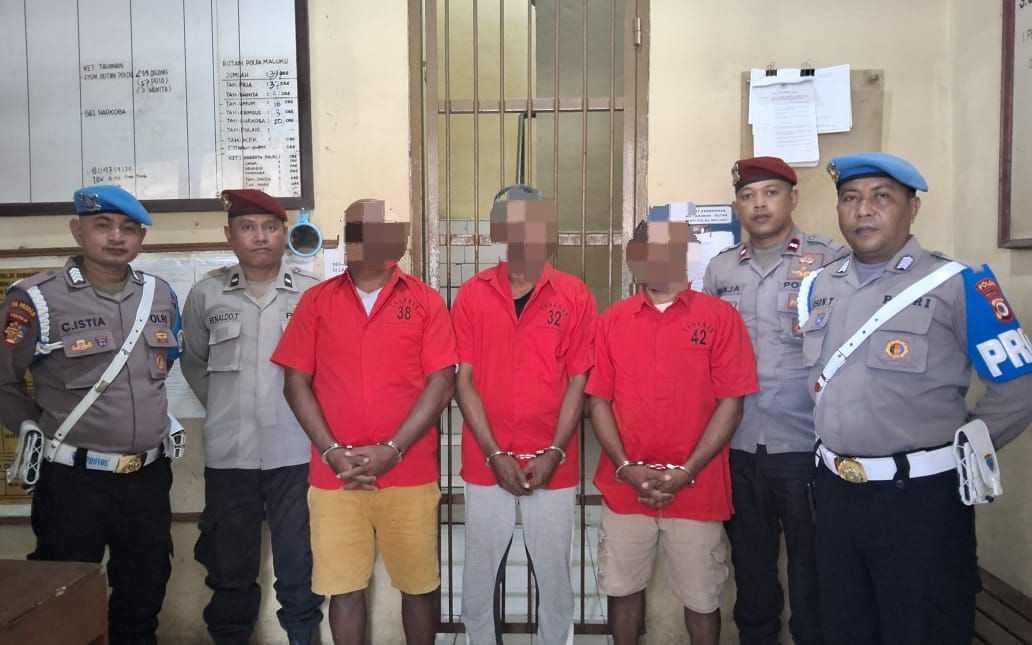 Penyidikan Kasus Kekerasan dan Pengrusakan di Kantor DPD Golkar, Polda Maluku tahan Tiga Tersangka