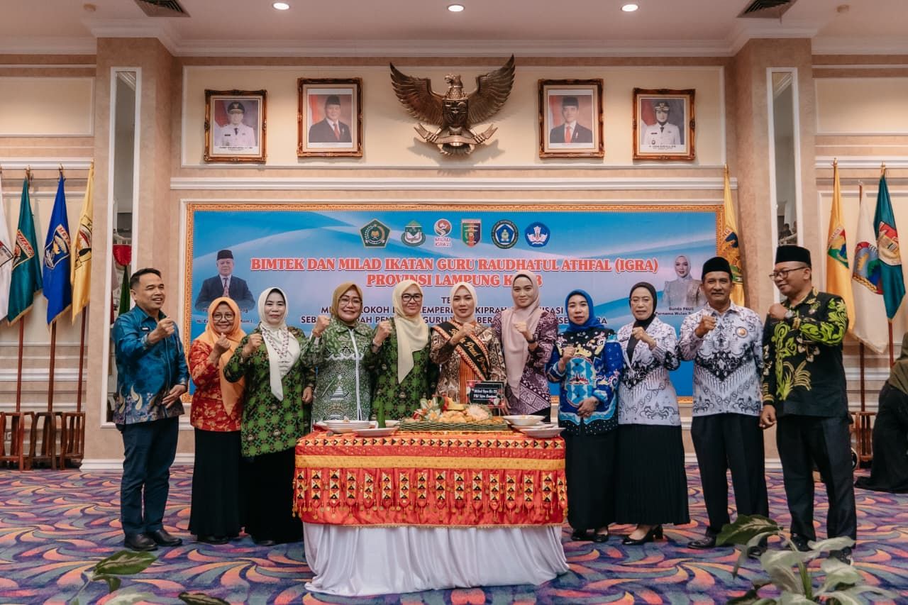 Bunda PAUD Lampung Ajak Guru IGRA Berkolaborasi Siapkan Generasi Emas Indonesia 2045