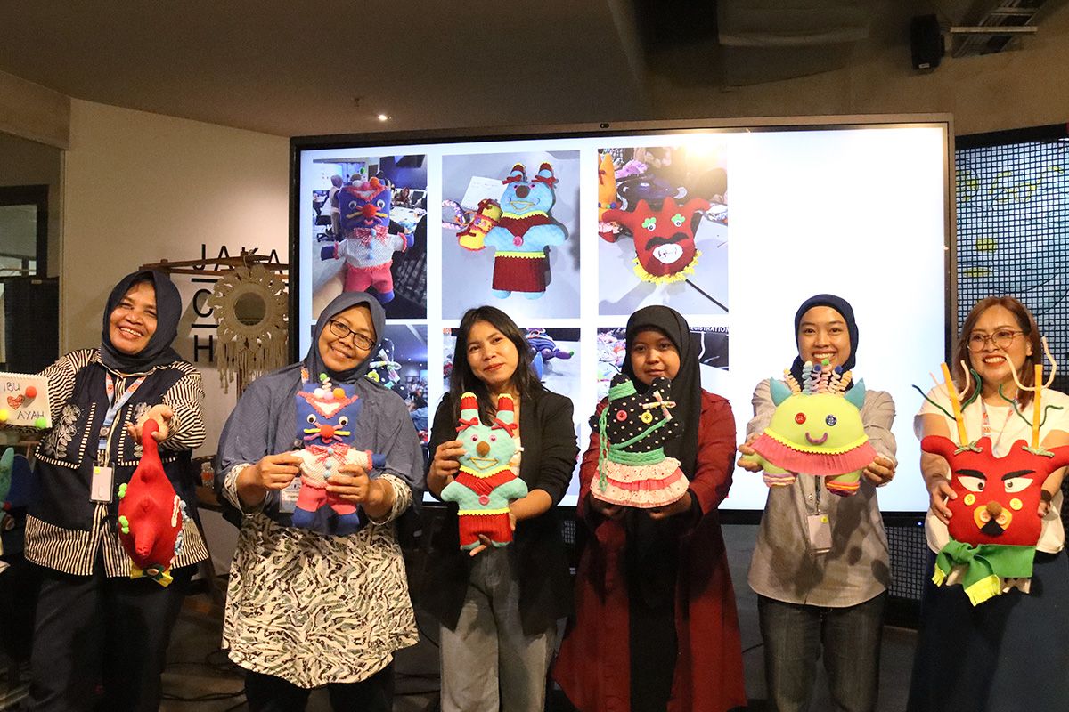 Workshop Boneka dari Kain Perca Dorong Kreativitas Berkelanjutan di Jakarta