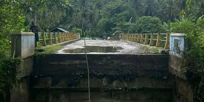 Putus, Jembatan Penghubung Mondatong-Pomoman Bolmong Terisolir