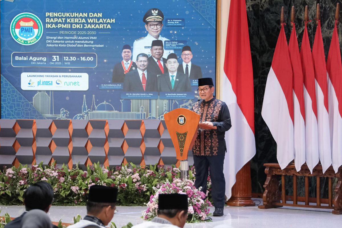 Pramono Anung Ajak IKA PMII Sinergi dengan Pemprov DKI